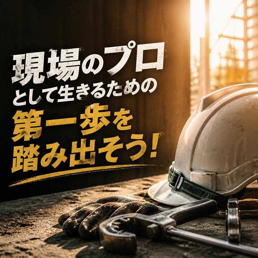 現場のプロとして生きるための第一歩を踏み出そう！
