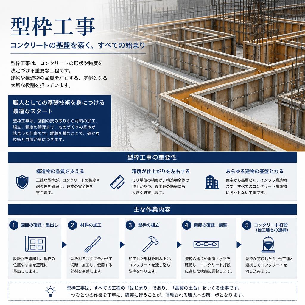 2. 型枠工事：基本から学べる技術