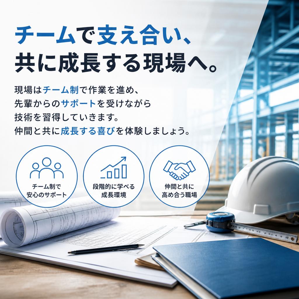チームでの協力と成長