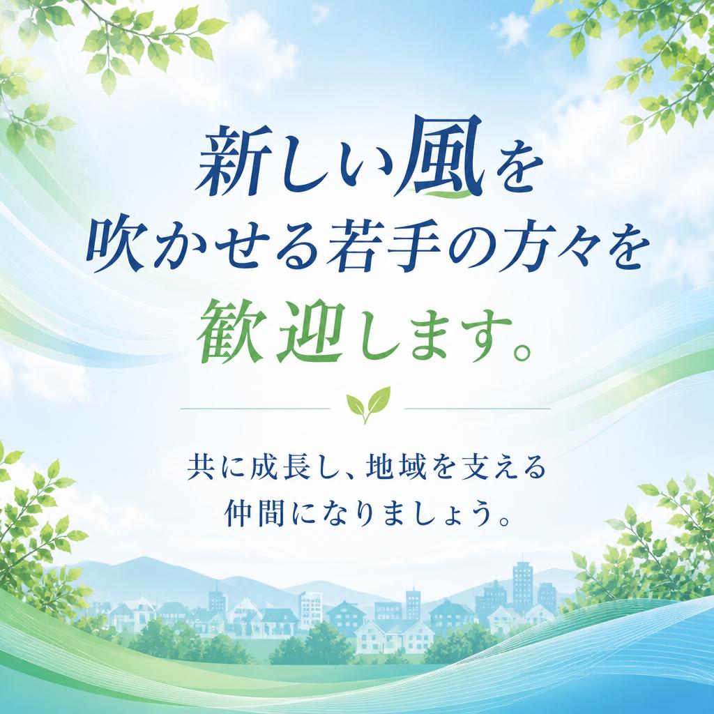 若手の力を求めています!