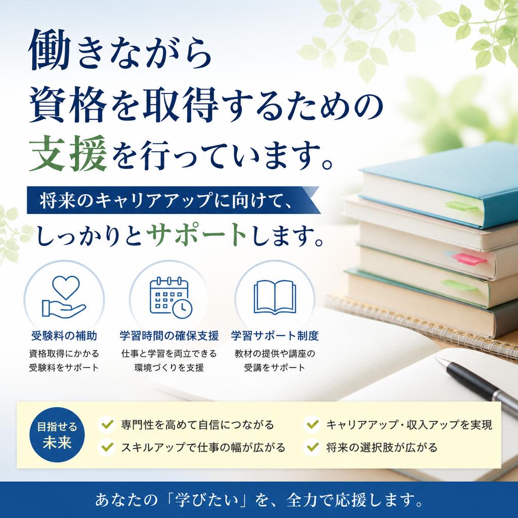 資格取得支援