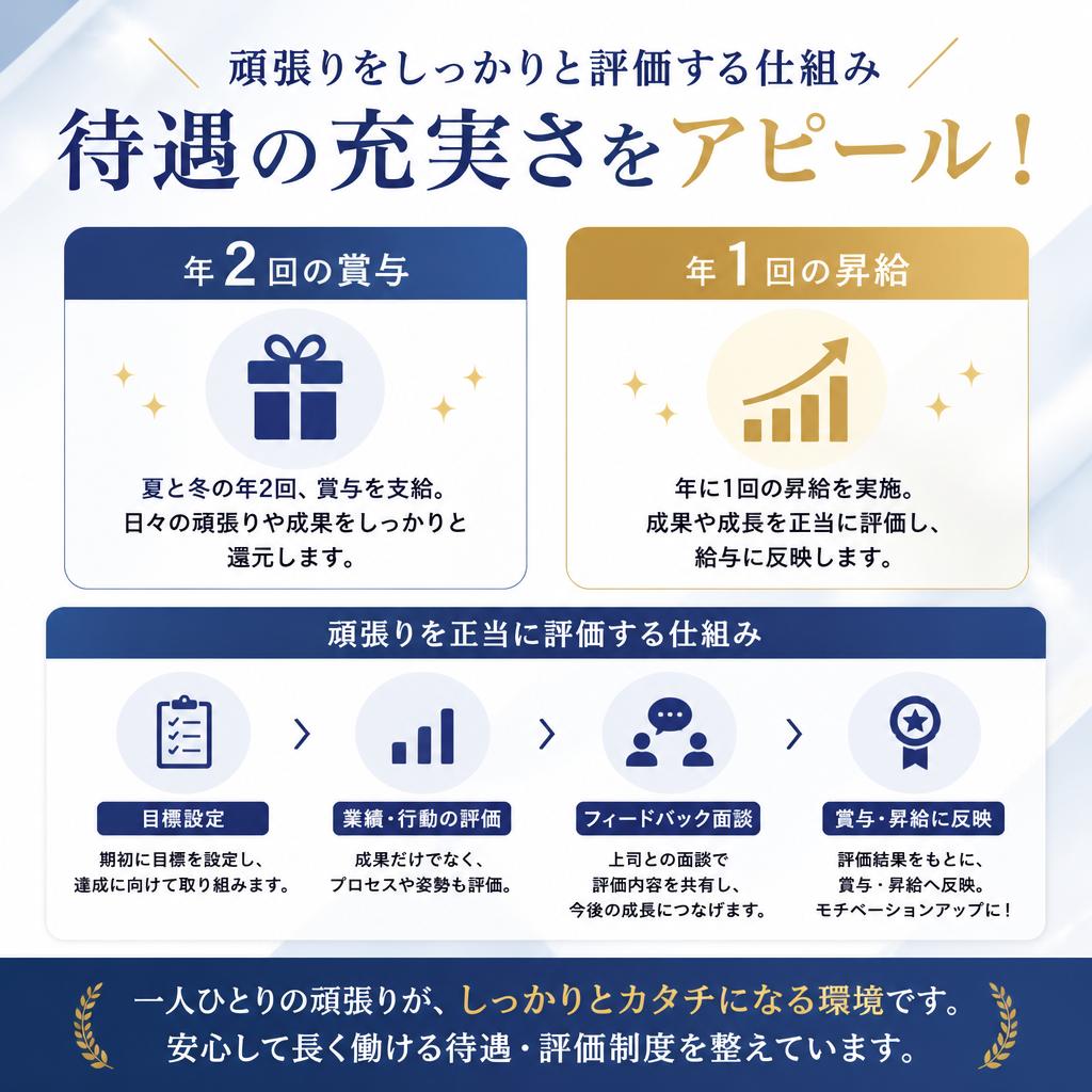 5. やりがいを感じる待遇と評価制度