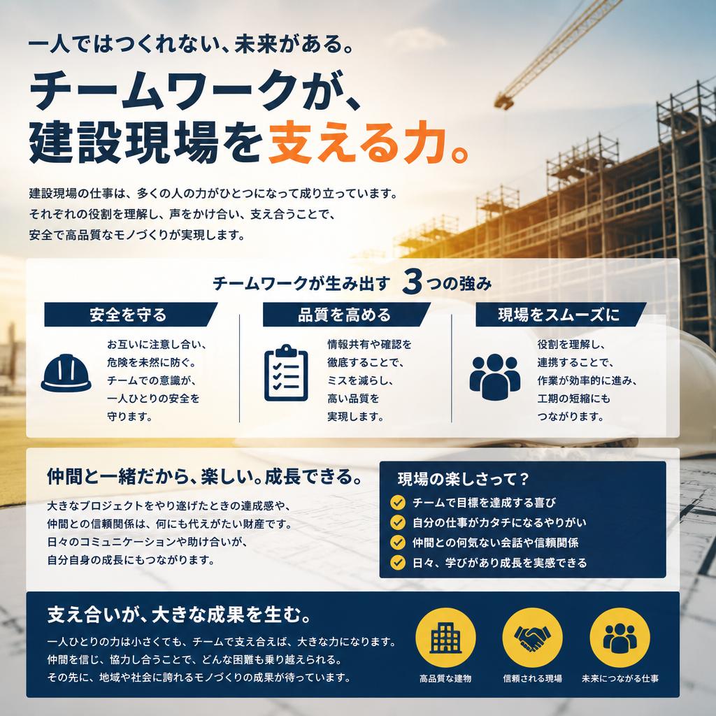 チームワークの大切さ