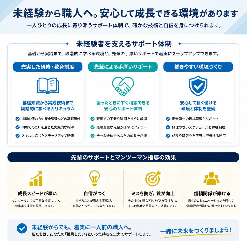職人としての成長